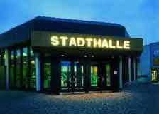 Haupteingang Stadthalle Bergen